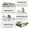 yiijay Small Wallet for Women RFID Blocking Tassle Bifold Slim
