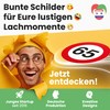 DankeDir! 65th Birthday Plastic Sign (20 x 20 cm) Birthday