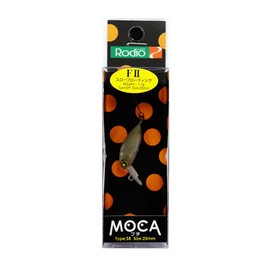 Rodiocraft Crankbait, Petit Mocha SR F2, 1.0 inches (25 mm), 0.04 oz (1.1 g), Sachiono Brown #22