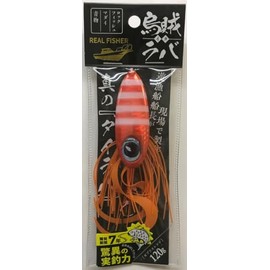 Real Fisher Real FISHER Wobble Mule, 4.2 oz (120 g), Zebra Orange