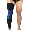 2 Compression Springs Knee Stabilizers Black And Blue M