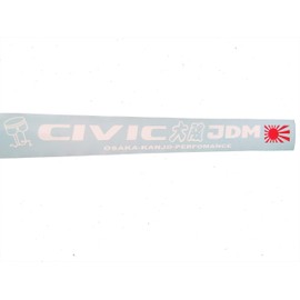 Gy Vinyl Arts Osaka Kanjo Perfomance Windshield Side Decal Window Banner Car Sticker JDM for Civic