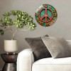 30x30cm Round Glass Wall Clock that is a Practical Investment
