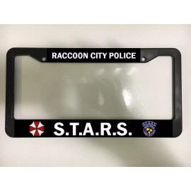 for Resident Evil Fans! Raccoon City Police /S.T.A.R.S. Car License Plate Frame