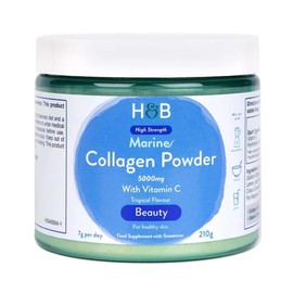 Holland & Barrett Marine Collagen Tropical Flavoured Powder 5000mg 210g