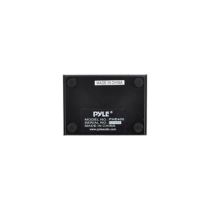 Pyle Compact Mini Hum Eliminator Box - 2 Channel Passive