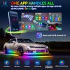 MICTUNING N3 Car Underglow Light Strip Kit, Chasing Dream RGB+IC