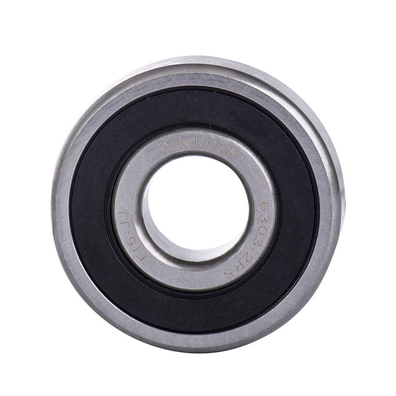 2PACK TIMKEN 6303-2RS Double Rubber Seal Bearings 17mmX47mmX14mm, Pre-Lubricated and