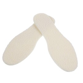 Beavorty 1Pair Warm Thickened Insoles for Men Women Winter Shoe Inserts with Breathable Comfort Faux Rabbit Fur for Cold Weather Fit for Various Shoe Types