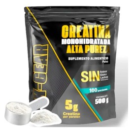 Creatina Monohidratada Suplemento Alimenticio Sin Sabor