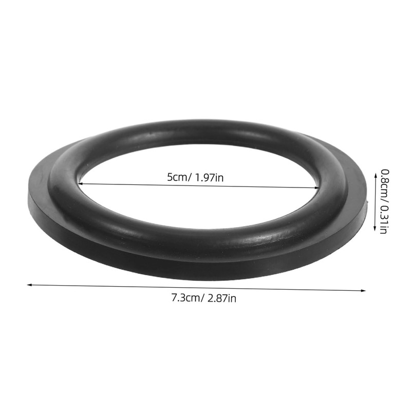 BUGUUYO Rubber Sealing Ring for Urinal Waste Toilet Flange Gasket