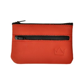 Lederprinz® | Key Case 2 Compartments | Handmade Made in Germany | Real Leather | Nappa Leather | Key Bag for Men and Women Lp006, red