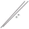 HiPicco 1/4"-20 Fully All Threaded Rod & Studs, 250mm/10" Length,