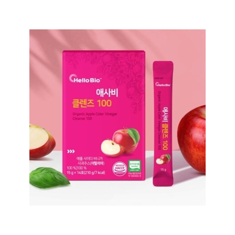 헬로바이오 애사비 클렌즈 100 추천 14포 X3 Hello Bio Asabi