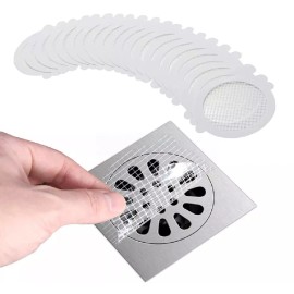 TIKA 25 Pcs Disposable Drain Hair Catcher Set - Shower Sink Strainer & Stopper Filter