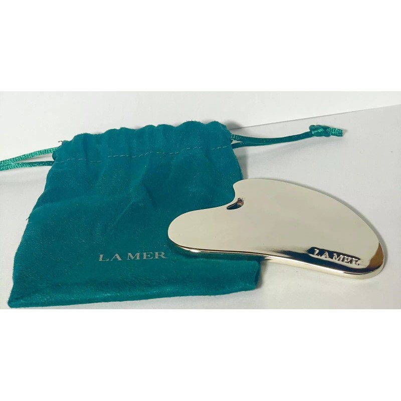 La Mer Stainless Steel Gua Sha Facial Massage Sculpting Tool
