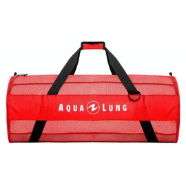 Aqua Lung Adventurer Mesh Duffel Bag, Red