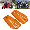 2pcs Front Brake Reservoir Cylinder Cover Cap Replacement for Suzuki