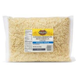 Generic POLLY-O LOW MOISTURE WHOLE MILK MOZZARELLA SHREDDED CHEESE, 5 LB. BAG