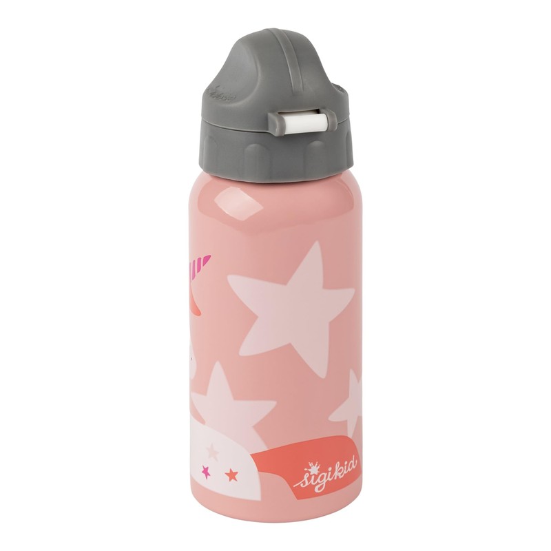 SIGIKID 25381 Stainless Steel Drinking Bottle Unicorn 400 ml Recommended