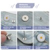 20 Pcs Jeans Button Replacement, No Sew and No Tools