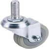 Draper 65470 50mm Dia. Swivel Bolt Fixing Rubber Castor-S.W.L 50Kg
