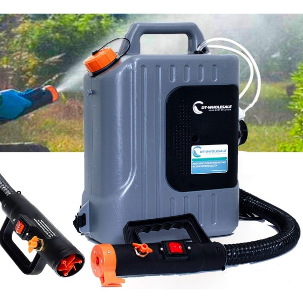 Portable ULV Fogger/Sprayer Backpack Machine 10L Electric, 110V, Distance 8-10 Meters - Disinfection Sprayer, Large Area Disinfection Machine Suitable for Indoor Outdoor Garden Home Hotel School