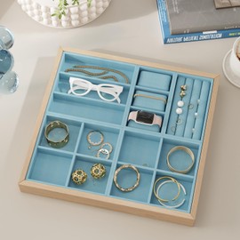 CRE8TIVE Pale Pink Self Adhesive Velvet Flocking Liner for Jewelry Drawer Box Lining Velvet Fabric Peel and Stick Wallpaper 12"x80" Felt Drawer Liner Roll Light Pink Contact Paper for Cabinets Dresser