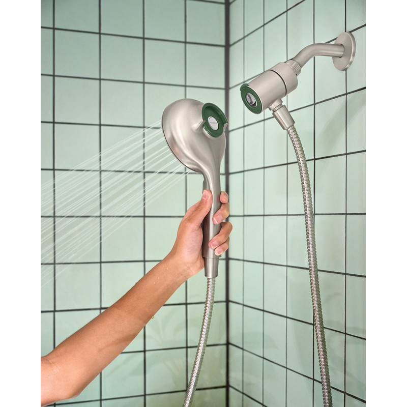 Moen Verso Eco-Performance Handshower, Detachable Round Shower Head with Magnetix