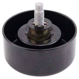 TRQ Serpentine Belt Idler Pulley SMOOTH Compatible with 2013 INFINITI EX37 2008-2013 G37 2011-2013 M37 2014-2015 Q50 Q60 2009-2015 Nissan 370Z