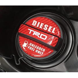 TRD/TOYOTA Fuel Cap Garnish for Diesel Vehicles Model Number: MS010-00027