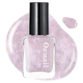 Oznail Shine Mood Nail Color Nail Polish, 48 Snow White, 8ml, 1 Piece / 오즈네일 샤인 무드 네일 컬러 매니큐어, 48 스노우 화이트, 8ml, 1개