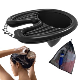 Hair Wash Basin,Inflatable Patient Shampoo Bowl - Home Daily Supplies for Bath Bedridden Senior Patient Maternity Bedside Headspa Bed Washing Pregnant Home