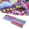 QANYEGN 5Pcs Crochet Hooks, Soft Handle Crochet Needle Set, Soft