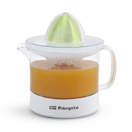 Orbegozo EP 1510 Electric Orange Juicer, Two Cones for Different Orange Sizes, Removable Container of 0.5 Litres, Rotates in Both Directions