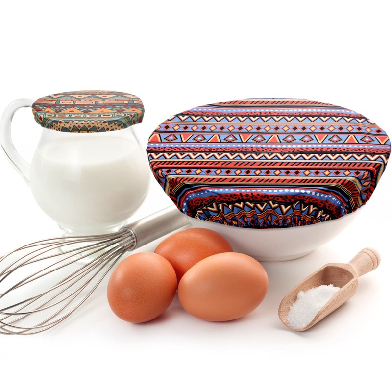 10 Pack Cloth Bowl Covers for Bread Rising - 5