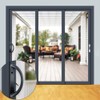 ALLYWASAI Patio Sliding Door Handle Set, Perfect Replacement Mortise Style