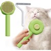 2 Piezas Cepillo para Gato, Autolimpiante Cepillos de Aseo para
