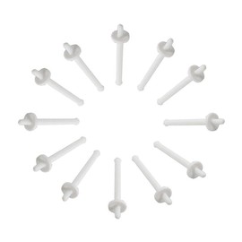 30 x Plastic Nasal Hair Remover Cleaning Nose Hair Wax Body Applicator Sticks 30 Pack Stick Plastic Eyebrows Nasal Ear Hair Removal Waxing