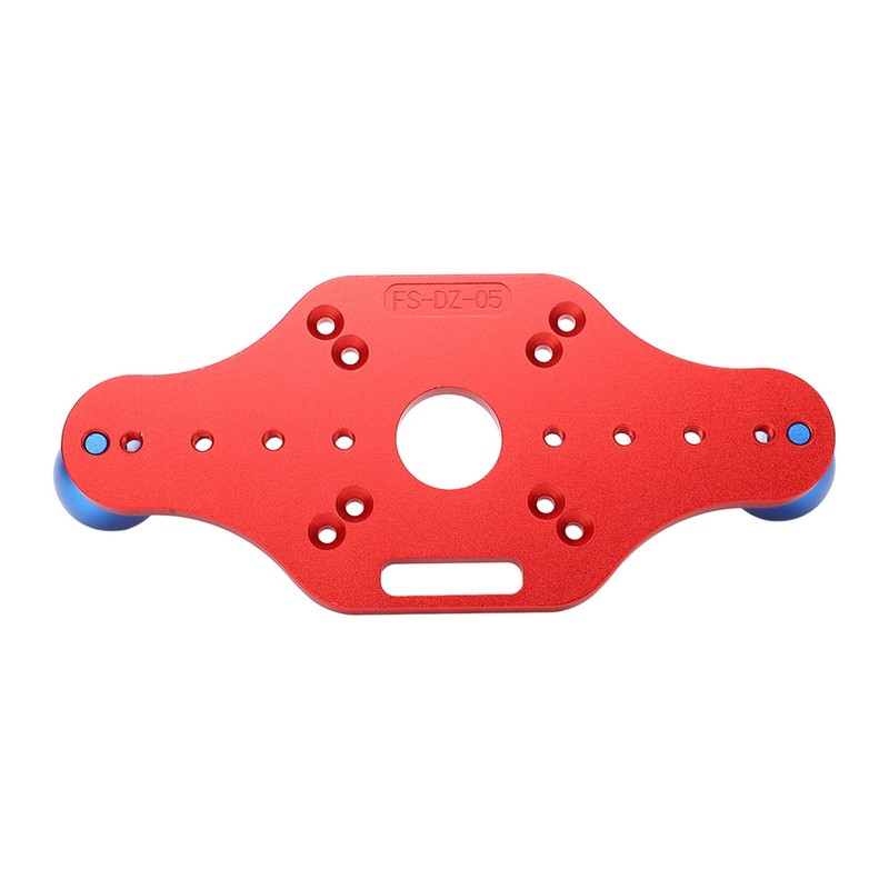 Trimming Machine Bottom Plate Woodworking Slotting Chamfering Milling Hole Punch