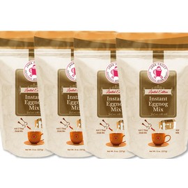 Instant Eggnog Drink Mix, 8 oz Bag (4 Pack)