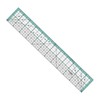 Fonowx Metric Patchwork Ruler for Quilting with Clear Acrylic Design,