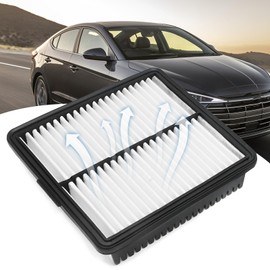 LIDSCURA 28113-AA100 Engine Air Filter, Replacement for Hyundai Elantra Limited/SE/SEL 2.0L 2021-2023, Replaces 28113-AA100-AS 28113AA100 (2 pcs)