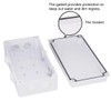 Zulkit Junction Box ABS Plastic Dustproof Waterproof IP65 Universal Electrical