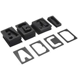 Milescraft - Horizontal Character Sign Making Jigs Set, 1-1/2"