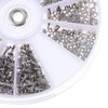 600pcs 12 Different Small Screw Nuts Assortment Kit M1 M1.2