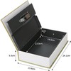 Hidden Dictionary Safe, Dial, 9.5 x 6.2 x 2.2 inches
