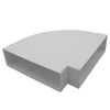 Kair 90 Degree Horizontal Elbow Bend 204mm x 60mm -