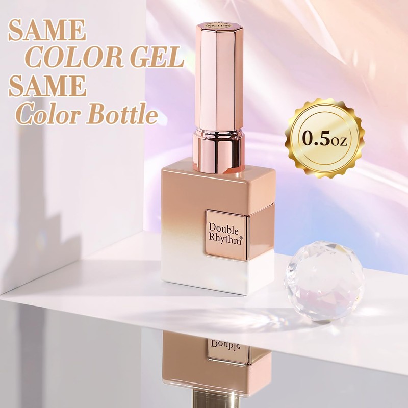 Double Rhythm 15ML Glass Cat Eye Gel Polish with Magnet