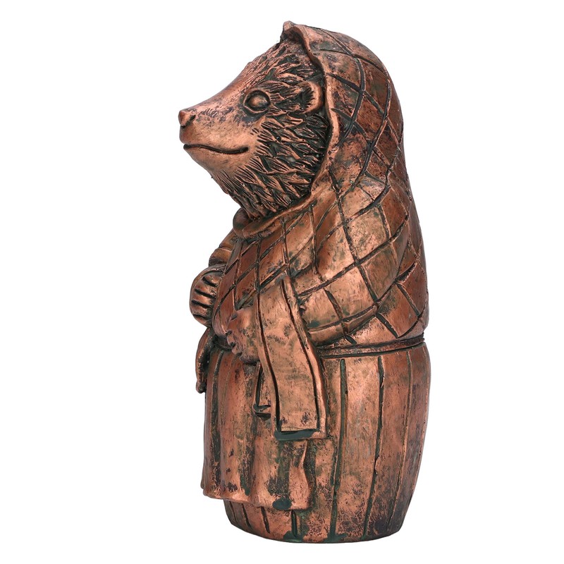 Hedgehog Garden Statue Hedgehog Shape Cute Appearance Resin Material Hedgehog